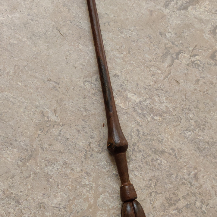 D Print Of Luna Lovegood Wand Harry Potter By Robertpostma