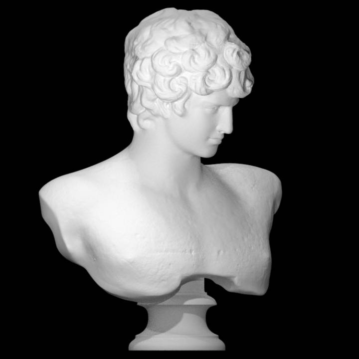 3D Printable Bust Of Antinous By Scan The World