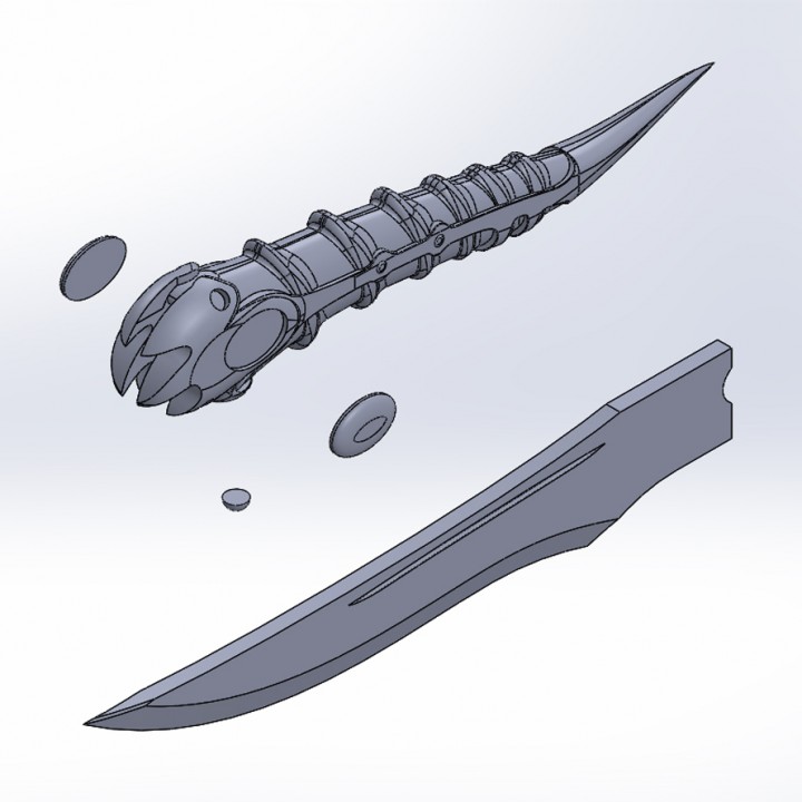 D Printable Catspaw Dagger Game Of Thrones By Tom Suggitt