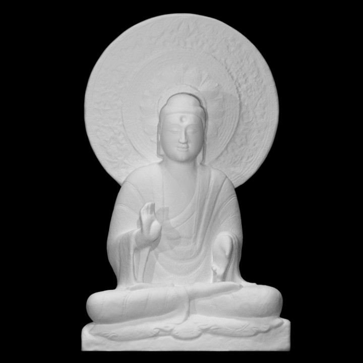 3D Printable Buddha Shakyamuni By Scan The World