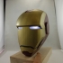 Iron man Inspired face mask print image