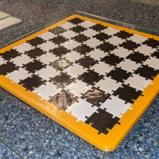 Picture of print of Jigsaw Chess