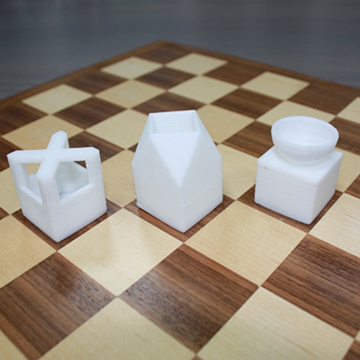Micro Planter Chess Set image