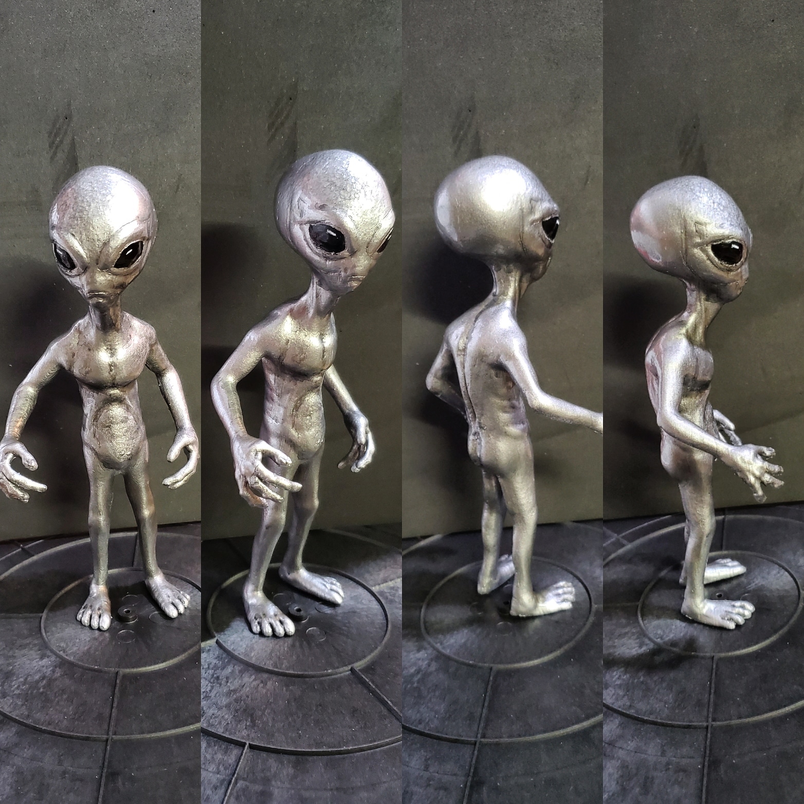 3D Print of Grey Alien by JoshIbach