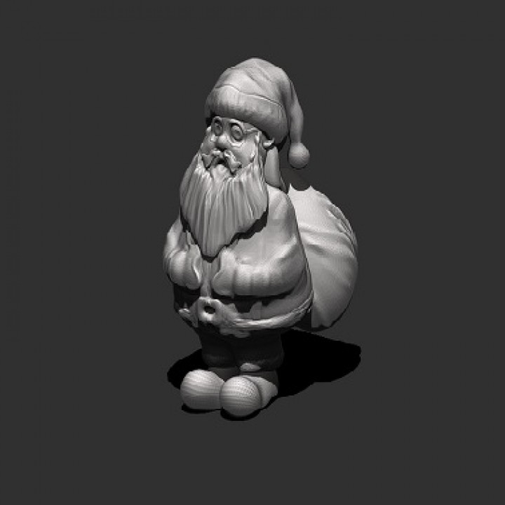 Santa Claus and sack image
