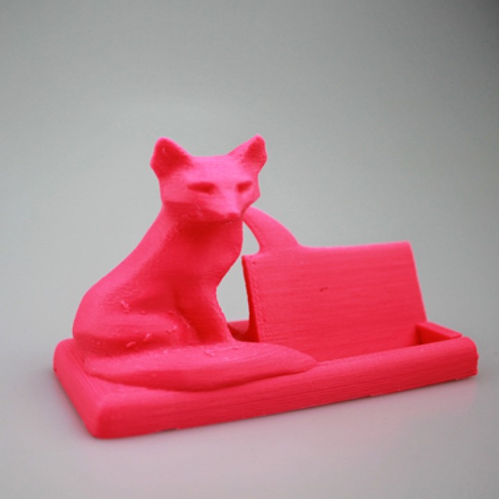 Mr Fox Says Business Card Holder image