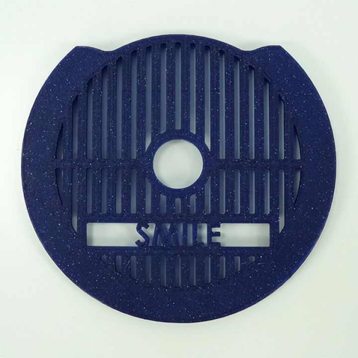 3D Printable Smile Dolce Gusto Drip Tray by ANDRE VENTURA