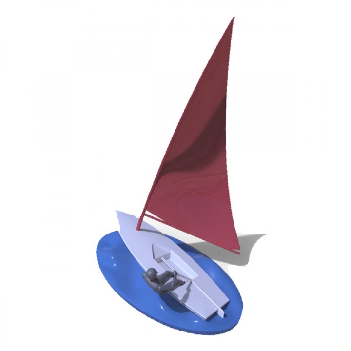 Laser Boat Model image