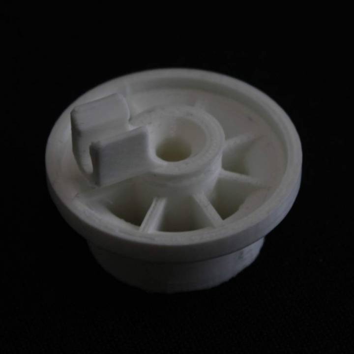 Dishwasher lower basket wheel image