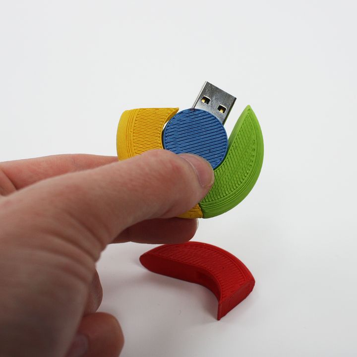 Chrome USB Memory Stick image