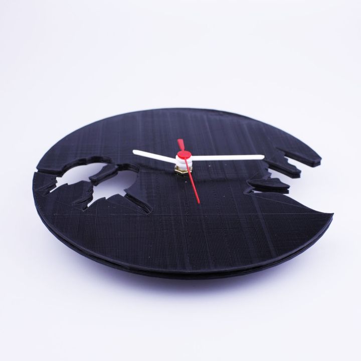 Silhouette Style Bird Clock image