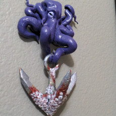 Picture of print of Octopus Door knocker / Hook