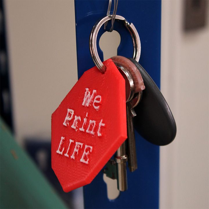 We Print LIFE "Key Chain" image