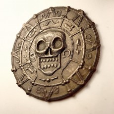 Picture of print of Pirate medallion