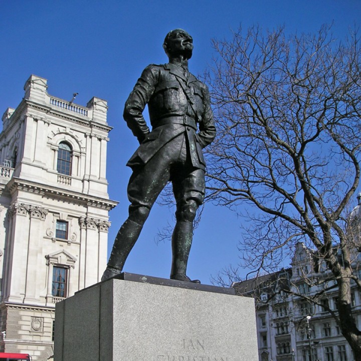 Jan Christian Smuts Statue, Parliament Square, London image