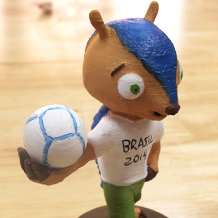 2014 World Cup Mascot Fuleco image
