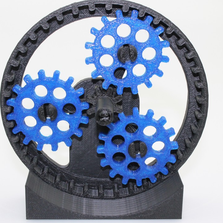 3D Printable Planetary gears by Jack Imakr