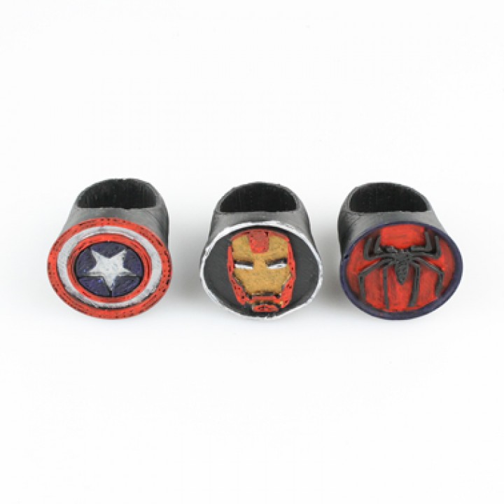 Marvel Hero Ring Set image