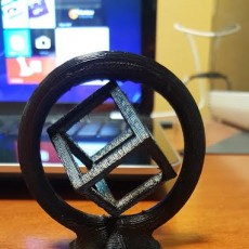 Picture of print of Spinning Cube