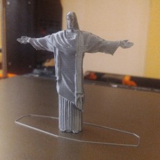 Picture of print of Christ the Redeemer in Rio de Janeiro, Brazil