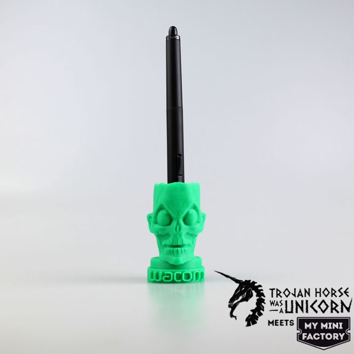 Zombie wacom pen holder image