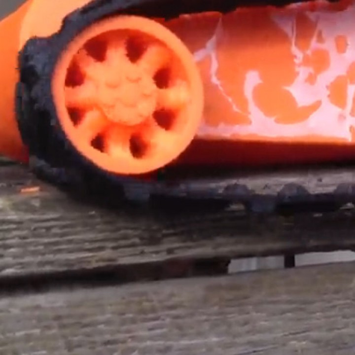 Rubber Robot Tank Treads image