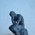The Thinker at the Musée Rodin, France print image