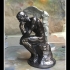 The Thinker at the Musée Rodin, France print image