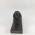 Sphinx at Cleopatra's Needle, Embankment, London print image