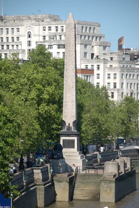 Cleopatra's Needle at Embankment, London image