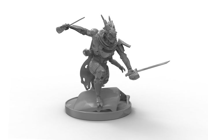 3d Printable Captain Fallen Destiny By Ricardo Alves