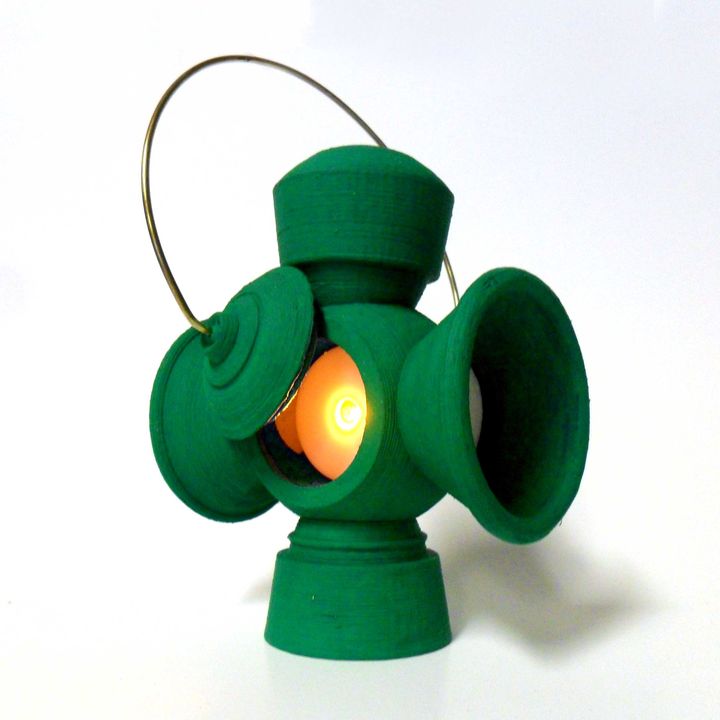 Green Lantern Cane Top / Prop image