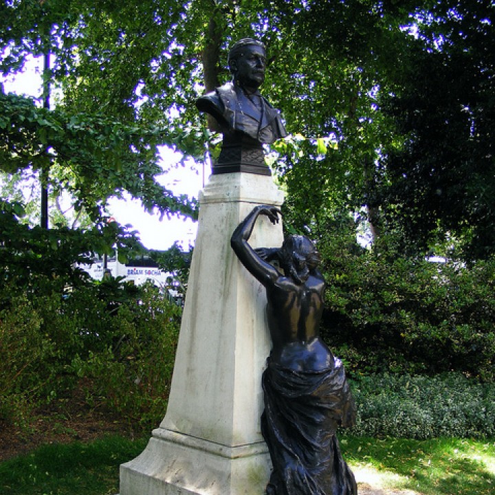 Sir Arthur Sullivan Memorial at the Victoria Embankment Gardens in London image