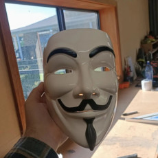 Picture of print of Anonymous Mask (Full Size)