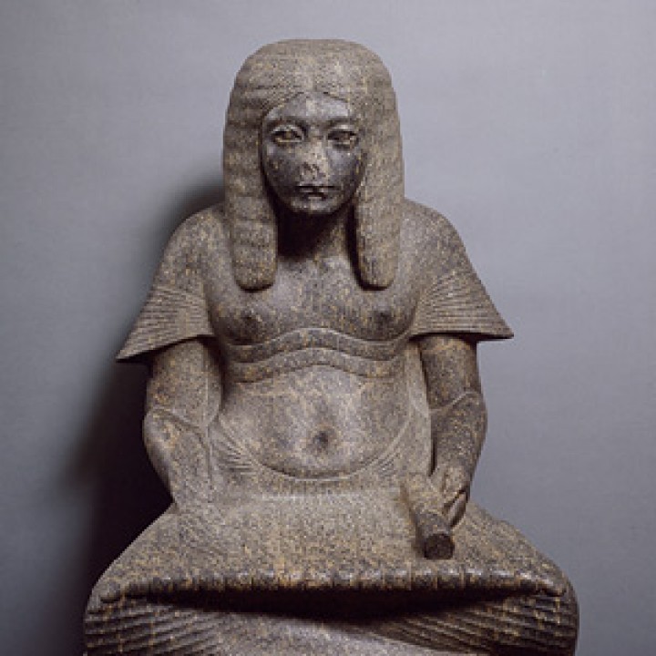 Haremhab as a Scribe of the King at the MET, NY image