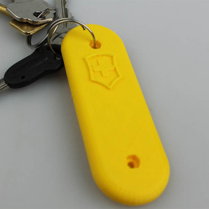 3D Printable Key Holder- Swiss by Scott Stephan