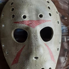 Picture of print of Jason Mask (Full Size)