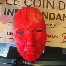 Picture of print of Tribal Mask- Full Scale