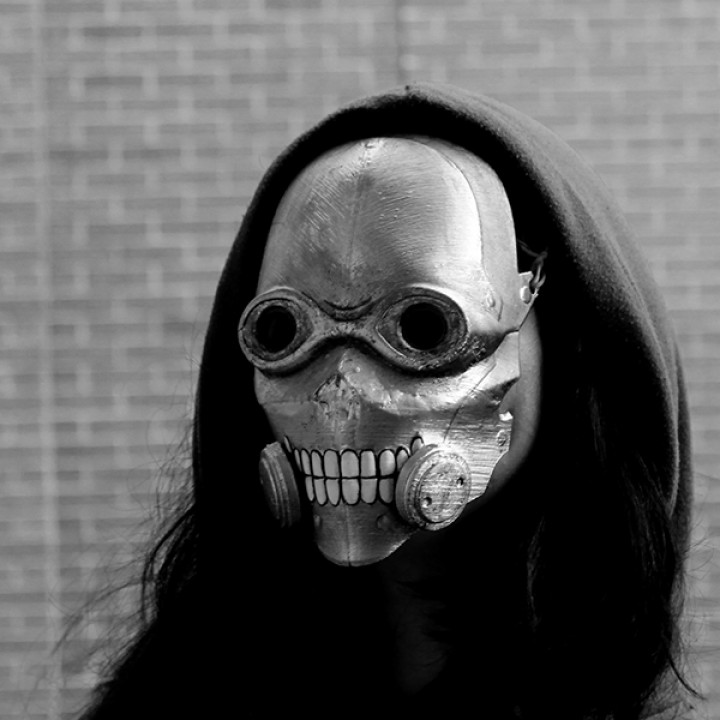 Death Gun Mask from Swords Art Online (Full Size) image