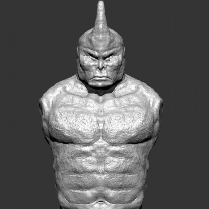 Rhino bust (Spider-Man) image
