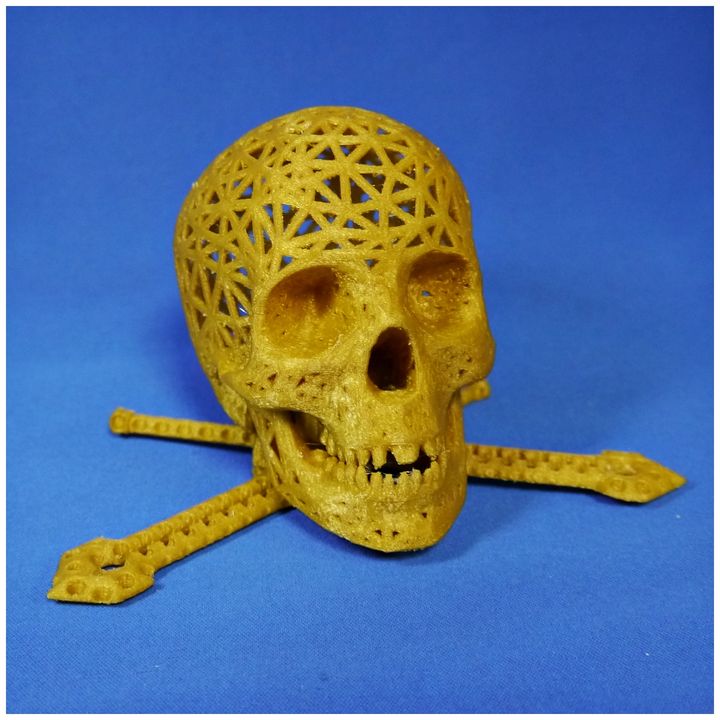 Halloween skull lamps image