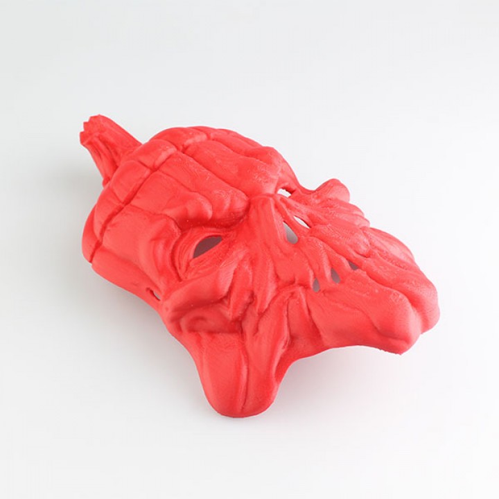 Jack-O-Lantern Mask - Full Scale image