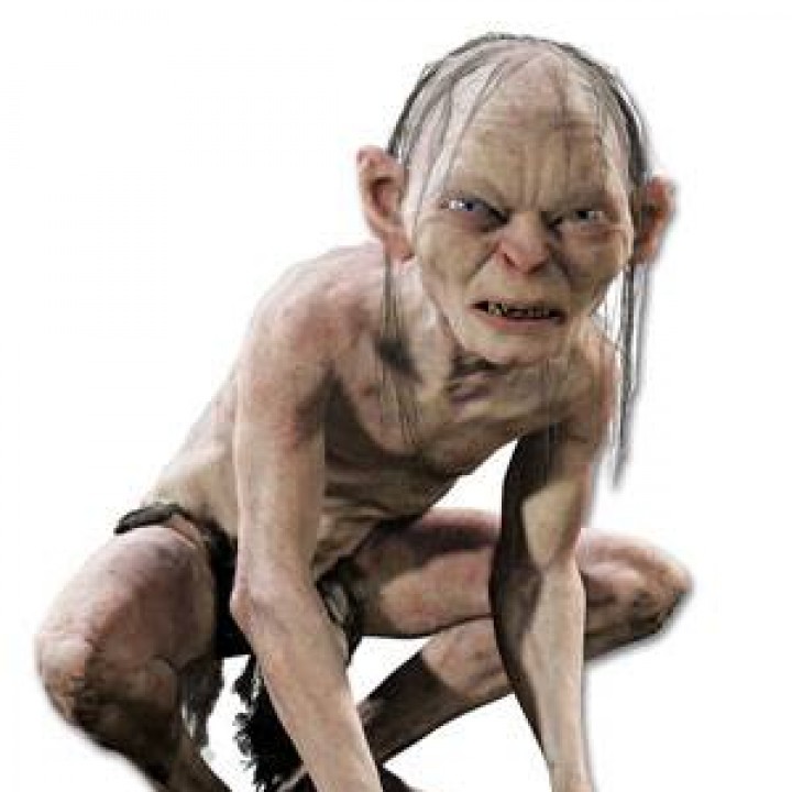 Gollum Mask- Lord Of The Rings - Full Scale image