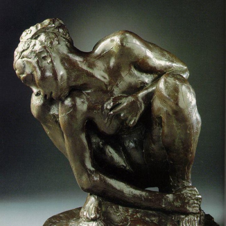 Crouching Woman at La Musée Rodin, France image