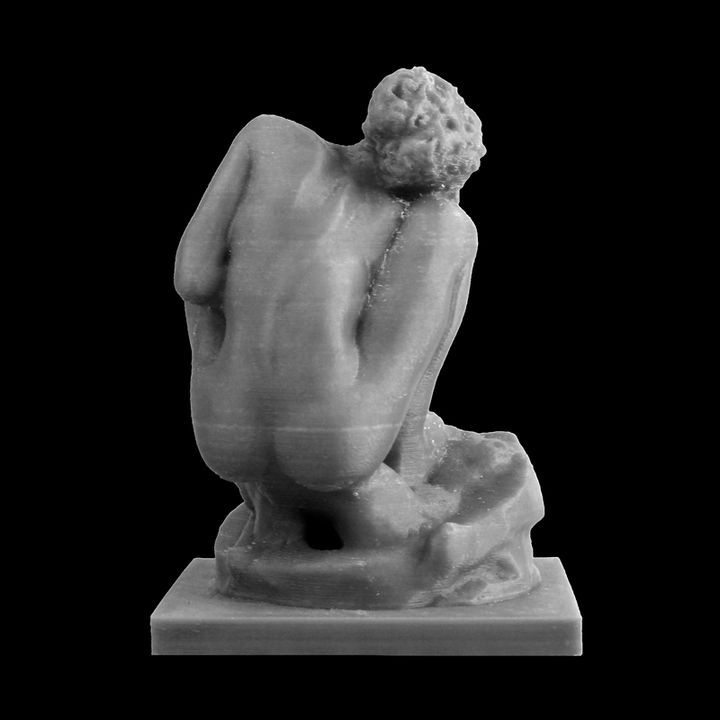 Crouching Woman at La Musée Rodin, France image