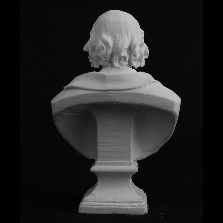 Alfred Tennyson Bust at The Collection, Lincoln, UK image