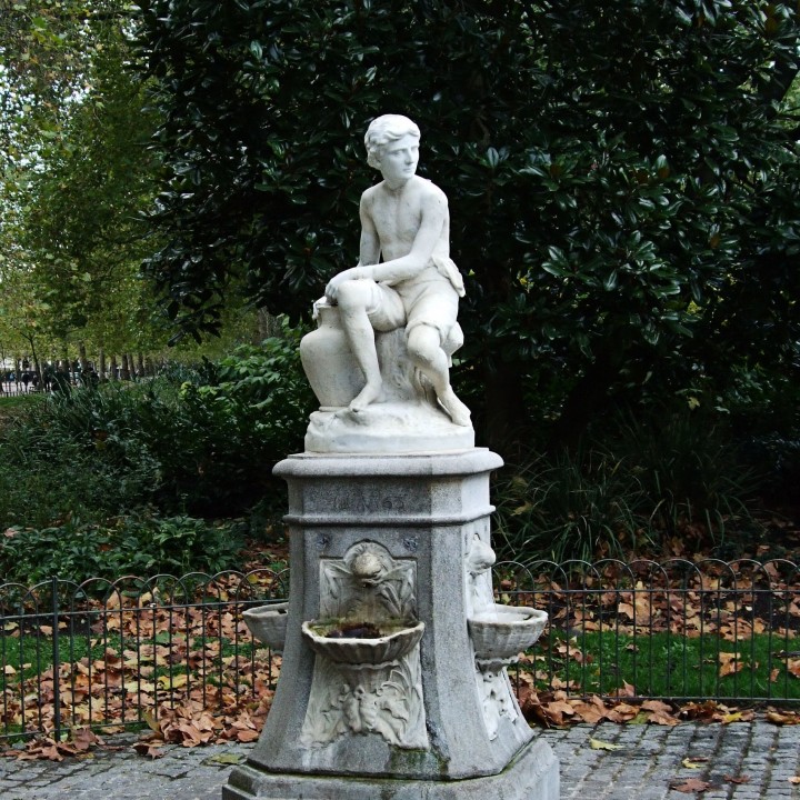 The Greek Boy in St James Park, London image