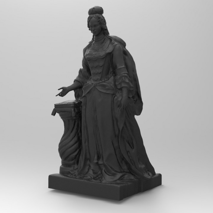 Queen Charlotte Sculpture at Queen Park, London image