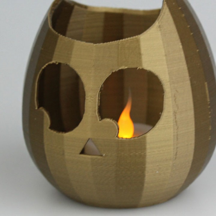 Candle owl image