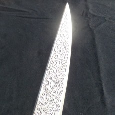 Picture of print of Vorpal blade from Alice: Madness Returns